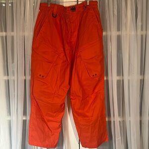 Y-3 Yohji Yamamoto X Adidas Ripstop Pant Men’s Large Orange